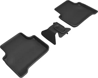 3D MAXpider Kagu Floor Mat For 19-24 Audi Q3 (F3) - Black R2